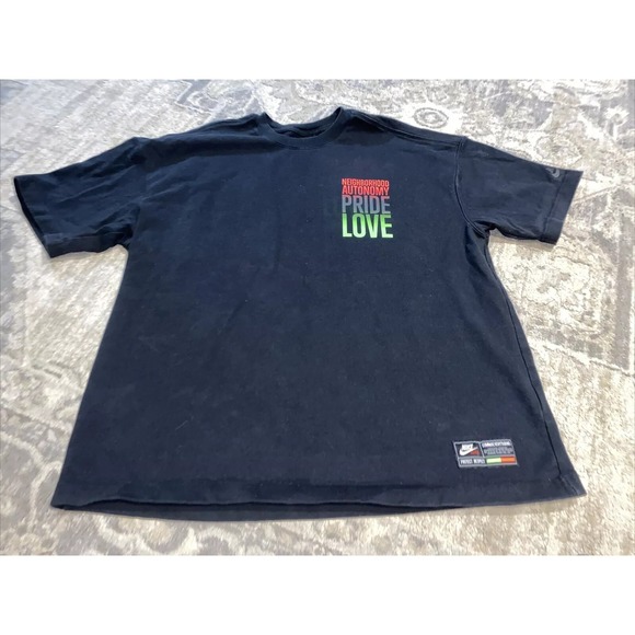 Nike Other - NIKE LA CITY EDITION PRIDE LOVE MENS‎ T-SHIRT SZ Large Tee Shirt Black